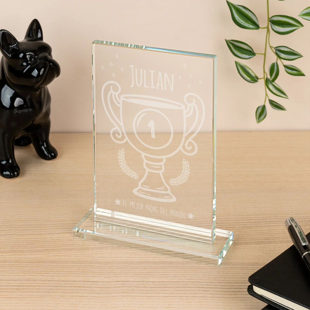 Trofeos de cristal personalizados - Imagen 9