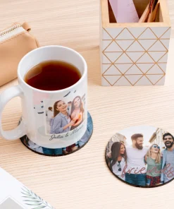 Alternative view of Posavasos personalizados
