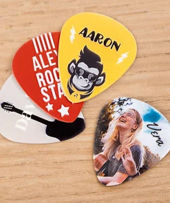 Púas personalizadas de guitarra