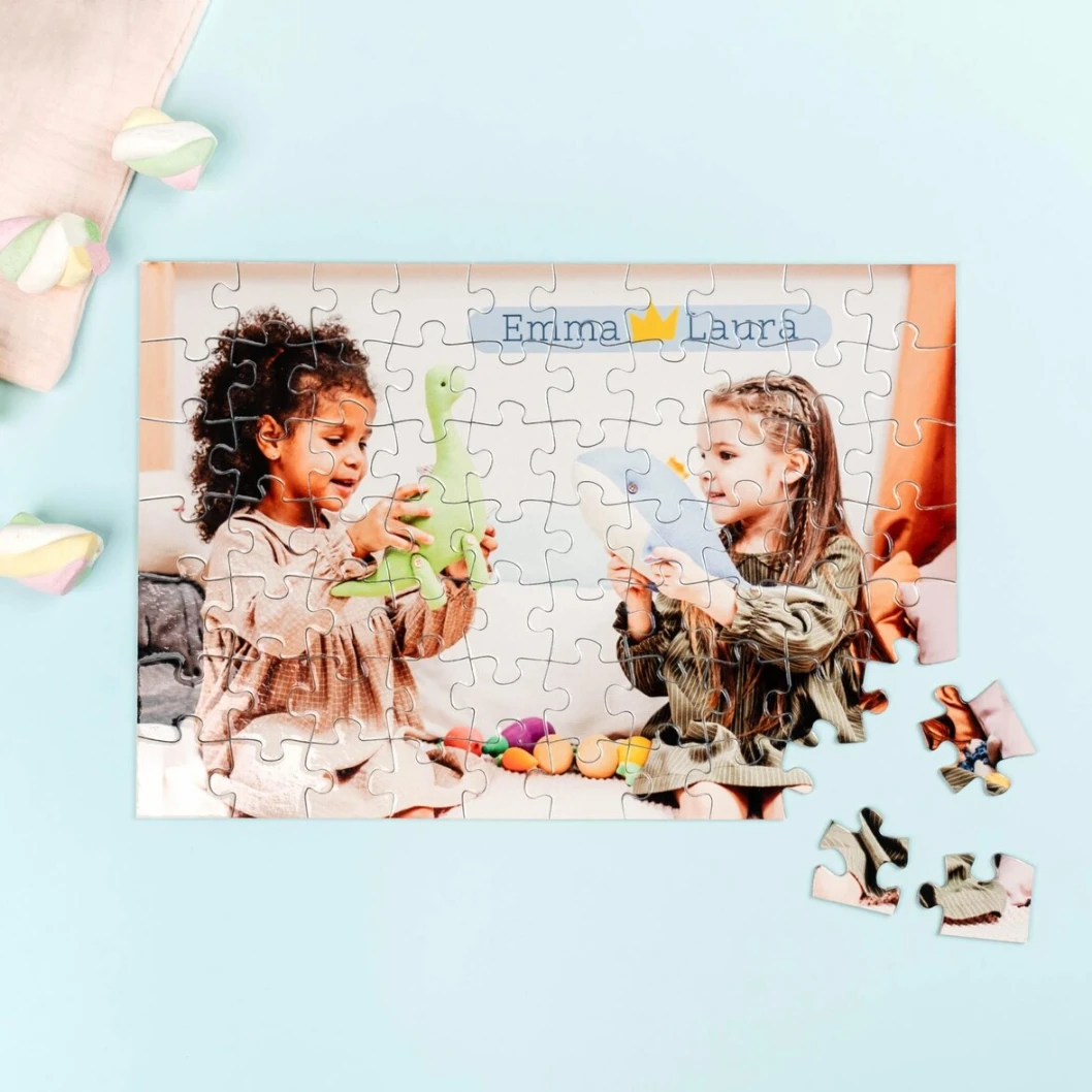 Puzzles rectangulares de cartón personalizados - Imagen 8