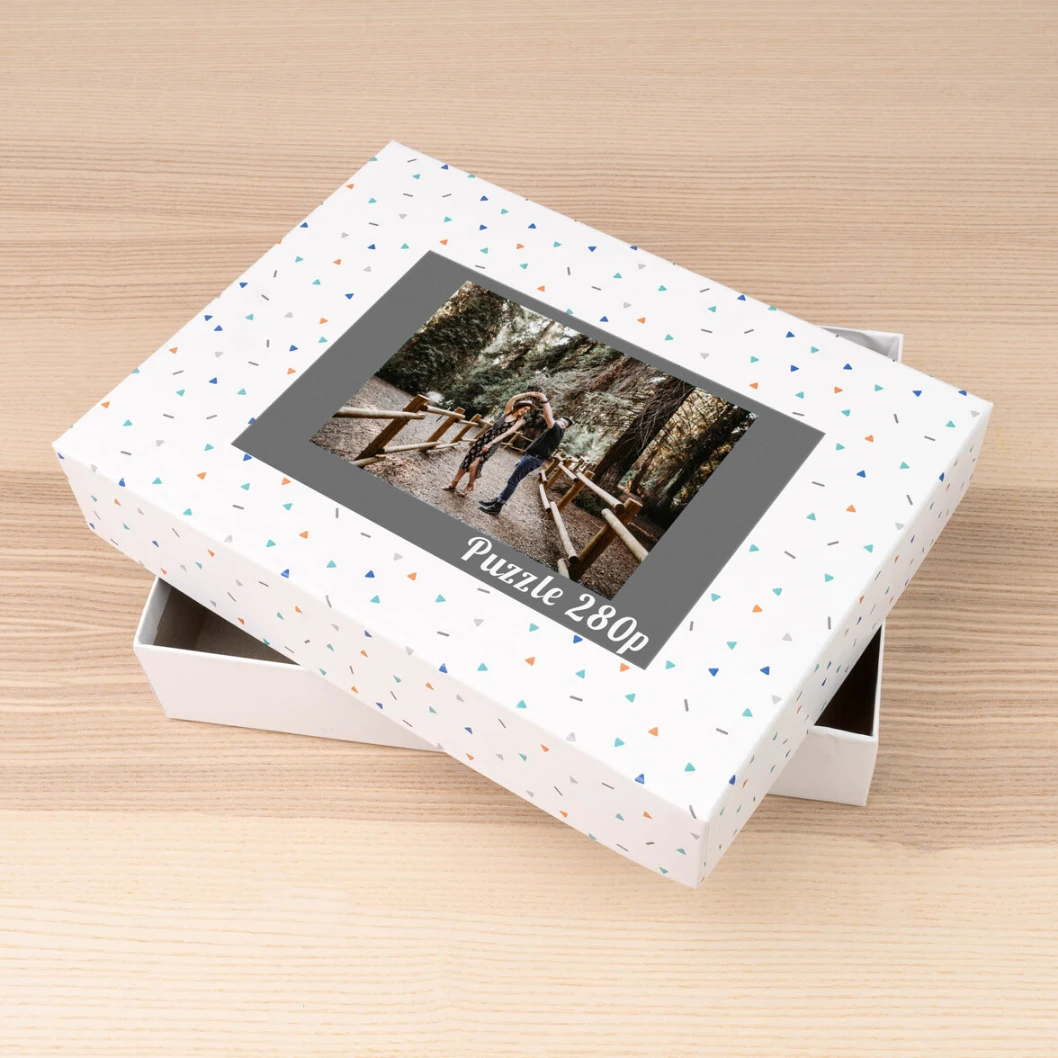Puzzles rectangulares de cartón personalizados - Imagen 3