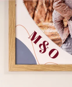 Puzzles personalizados enmarcados corazón - Imagen 5