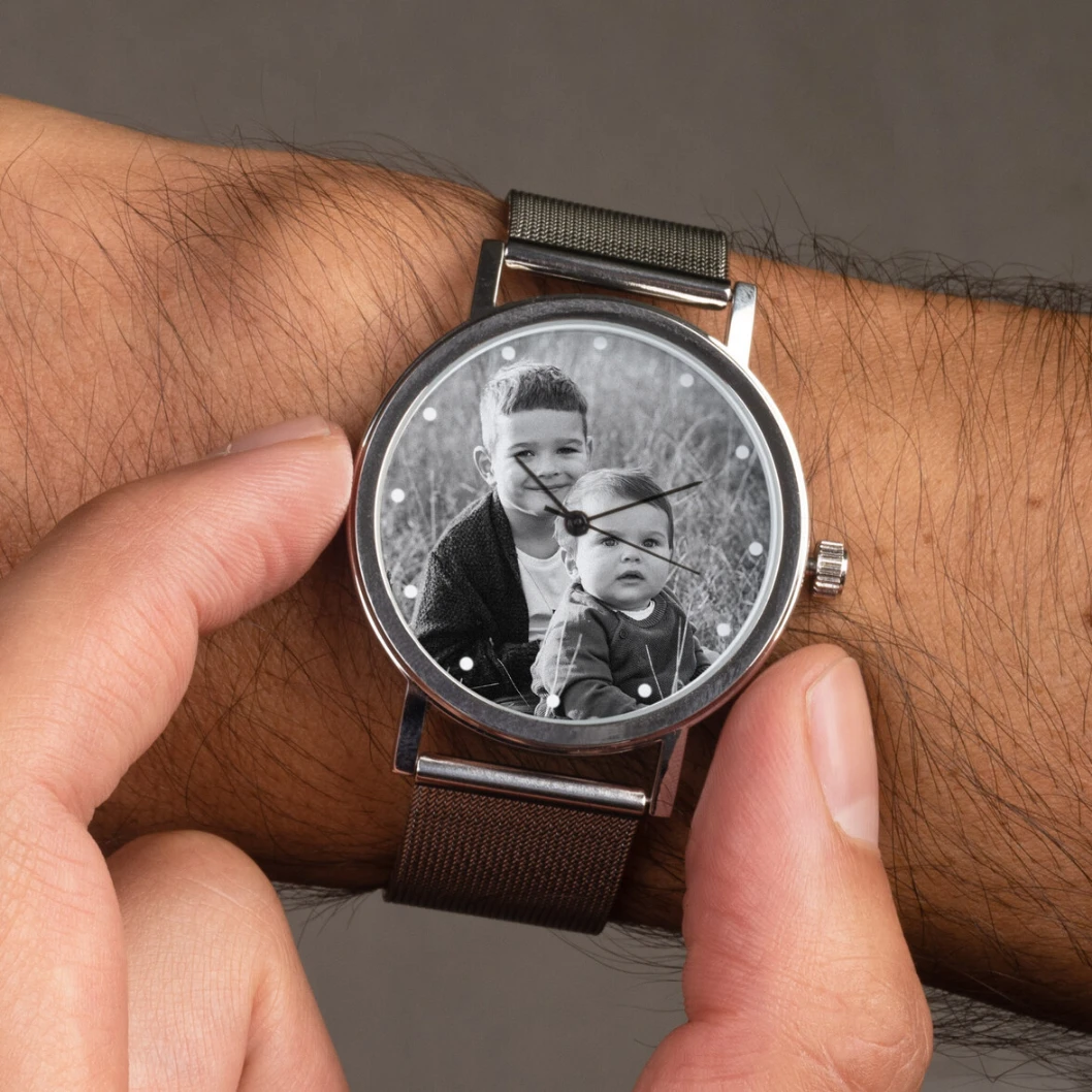 Reloj de pulsera personalizado para hombre - Imagen 3