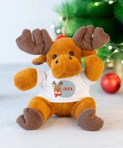 Reno de peluche personalizado