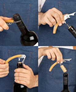 Set de accesorios para vino con estuche personalizado - Imagen 6