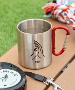 Taza acero personalizada con mosquetón - Imagen 7