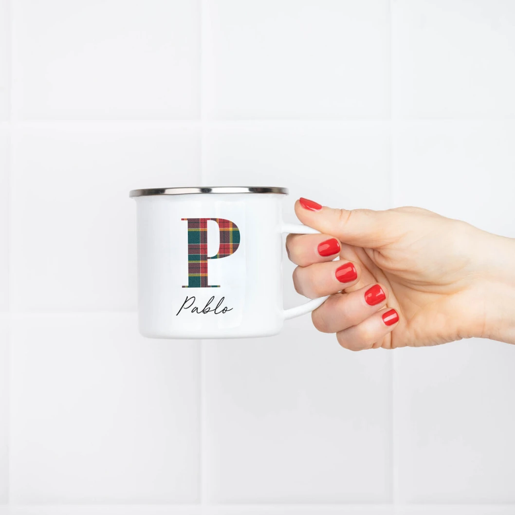 Taza esmaltada personalizada - Imagen 8