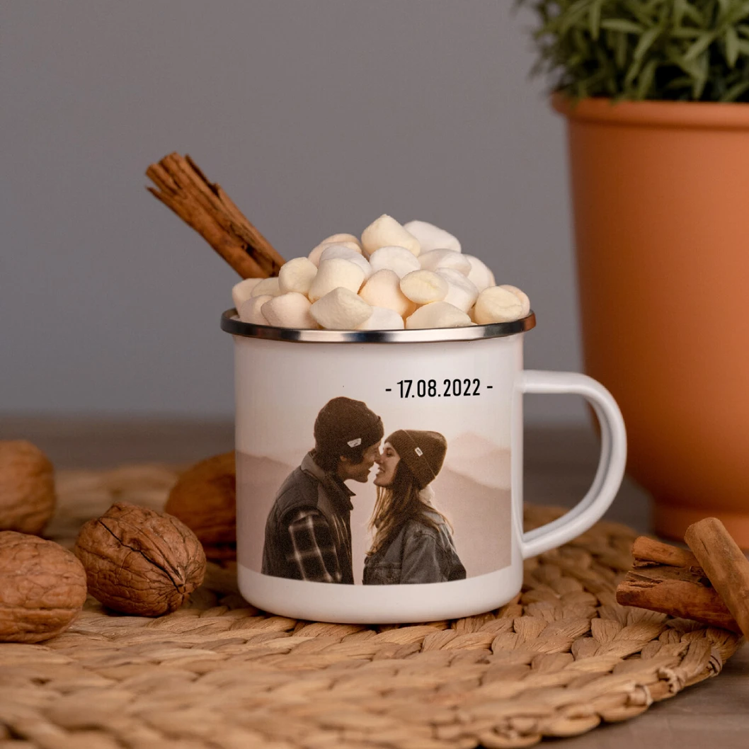Taza esmaltada personalizada - Imagen 7