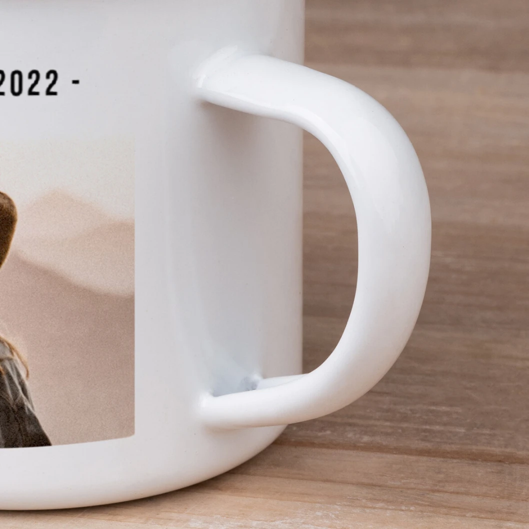 Taza esmaltada personalizada - Imagen 6