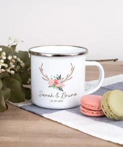 Taza esmaltada personalizada - Imagen 4