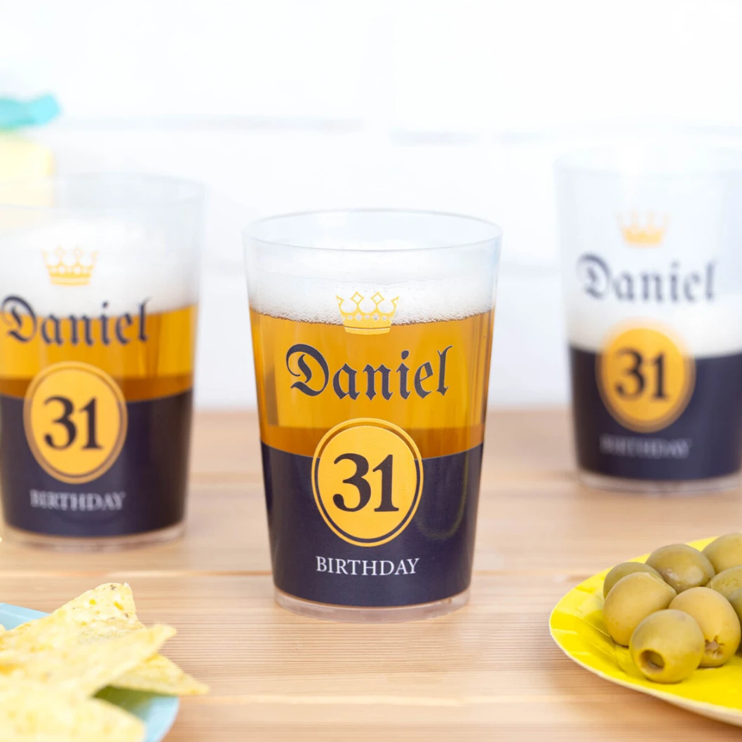 Vaso personalizado reutilizable de plástico - Imagen 24