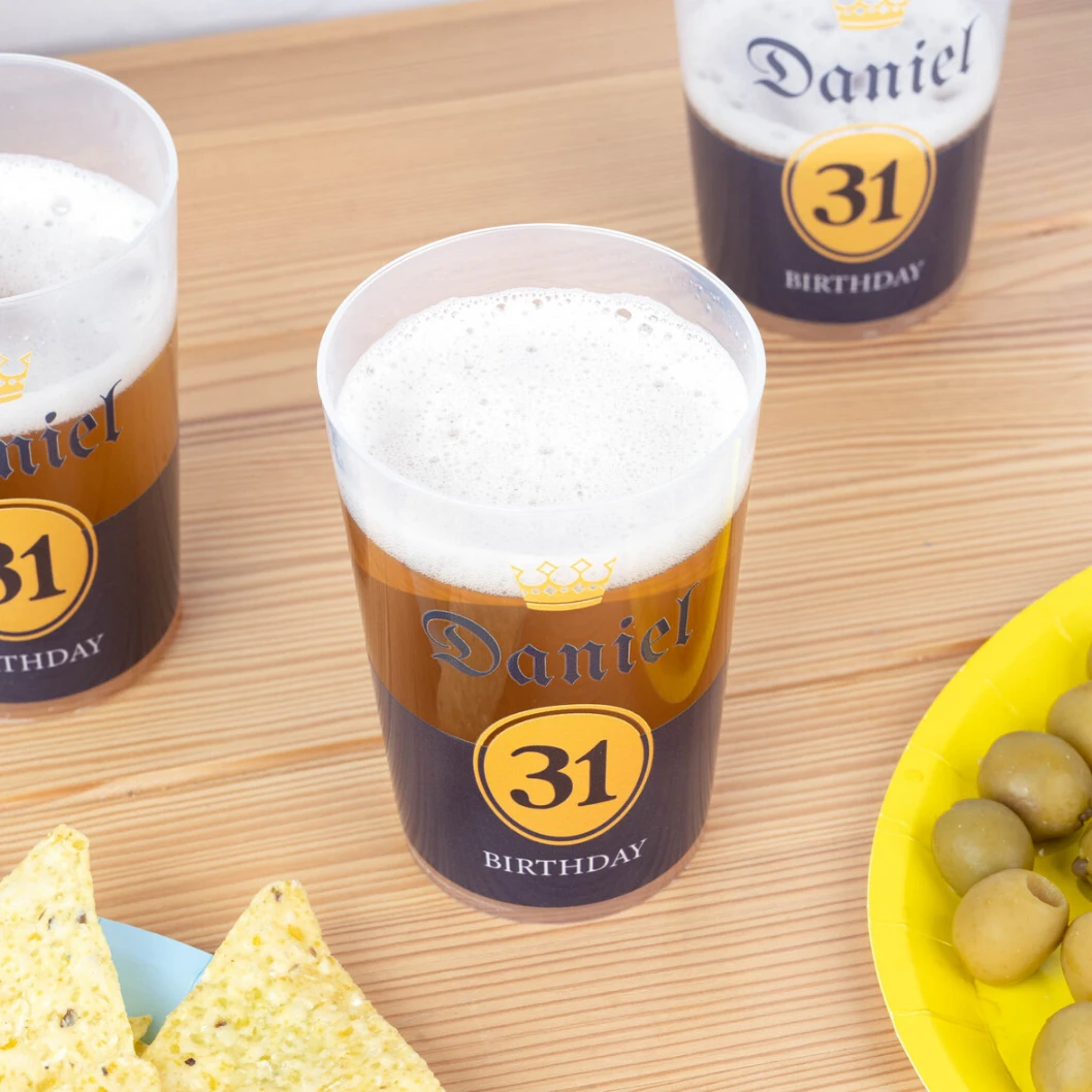 Vaso personalizado reutilizable de plástico - Imagen 8