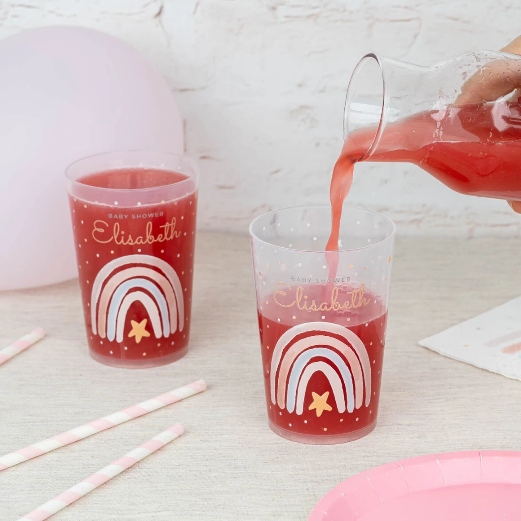 Vaso personalizado reutilizable de plástico - Imagen 29