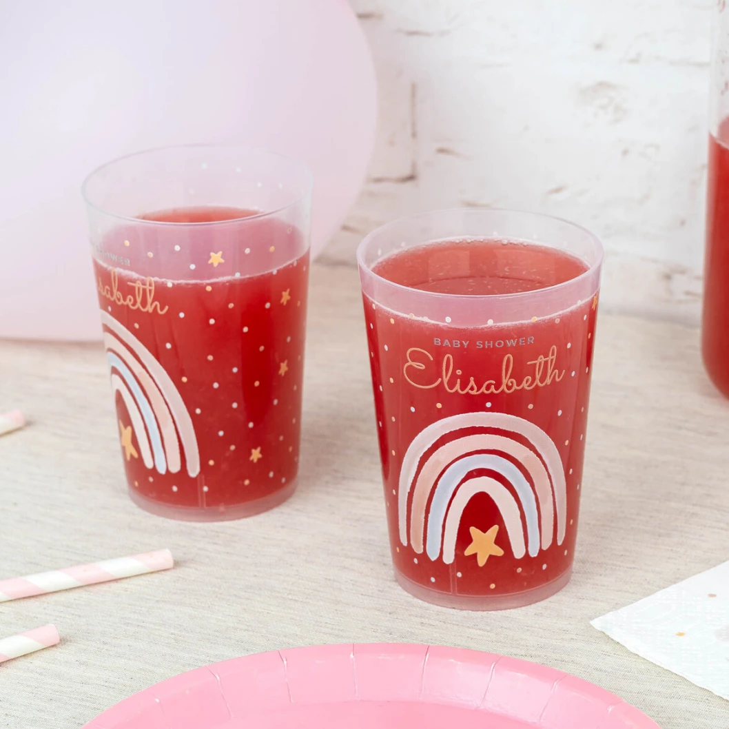 Vaso personalizado reutilizable de plástico - Imagen 25