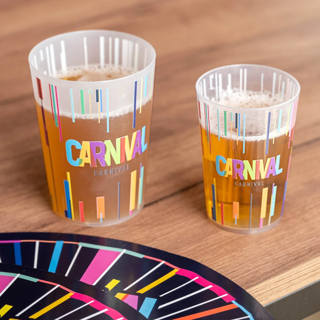 Vaso personalizado reutilizable de plástico - Imagen 26