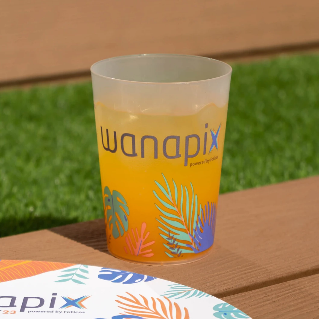 Vaso personalizado reutilizable de plástico - Imagen 11