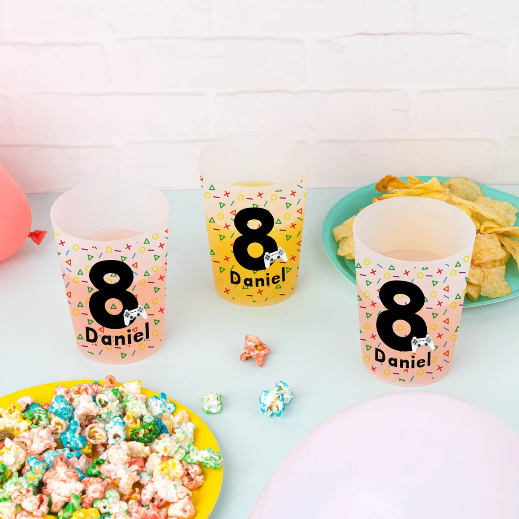 Vaso personalizado reutilizable de plástico - Imagen 19