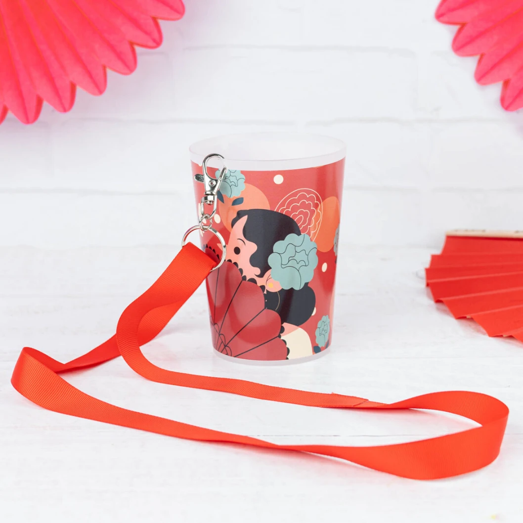 Vaso personalizado reutilizable de plástico - Imagen 12