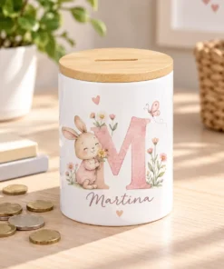 Hucha de cerámica personalizada