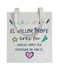 Tote bag El Millor Profe Eres Tú