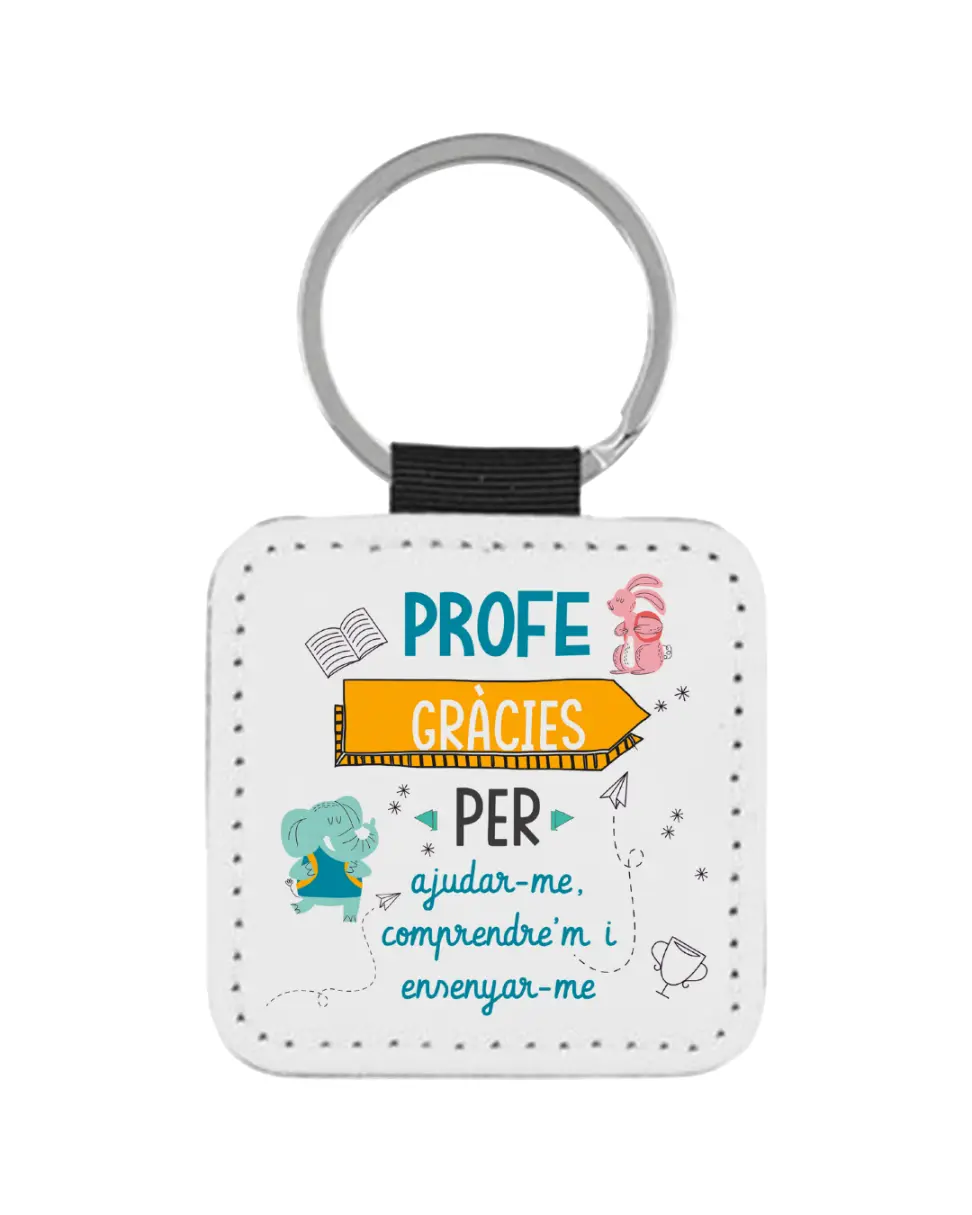 Llavero Profe Gràcies