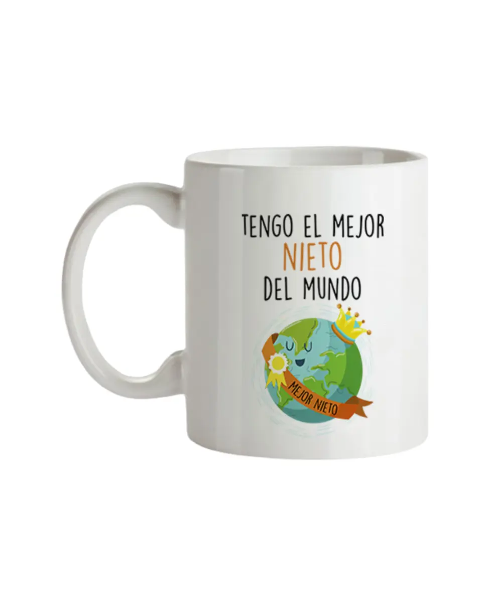 Taza Tengo El Mejor Nieto Del Mundo