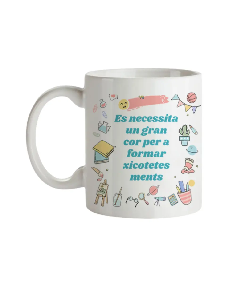 Taza Profe Es Necessita Un Gran Cor
