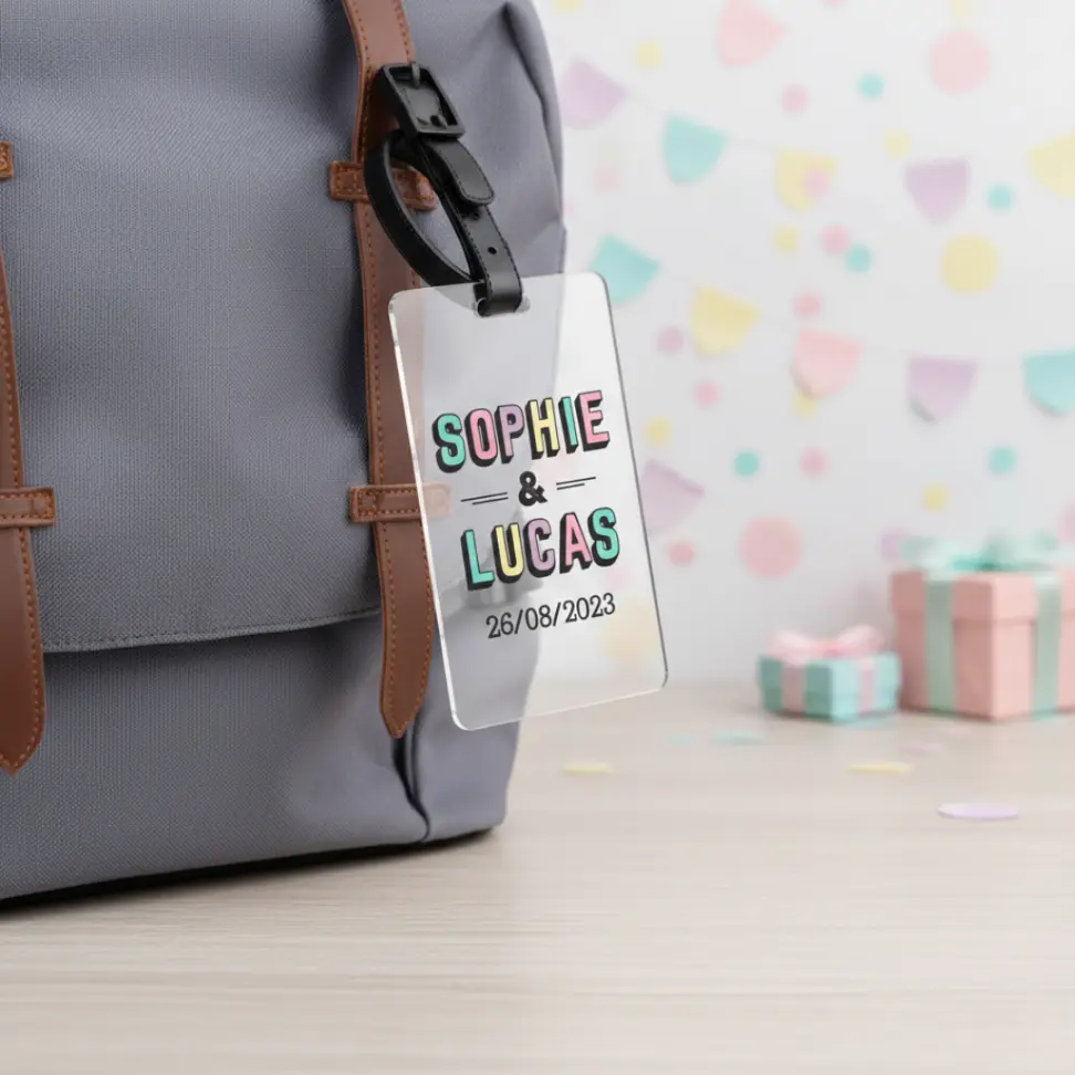 Etiquetas personalizadas para maletas y equipaje - Imagen 3