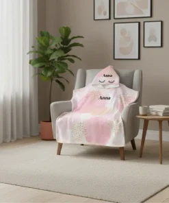 Alternative view of Manta poncho personalizada