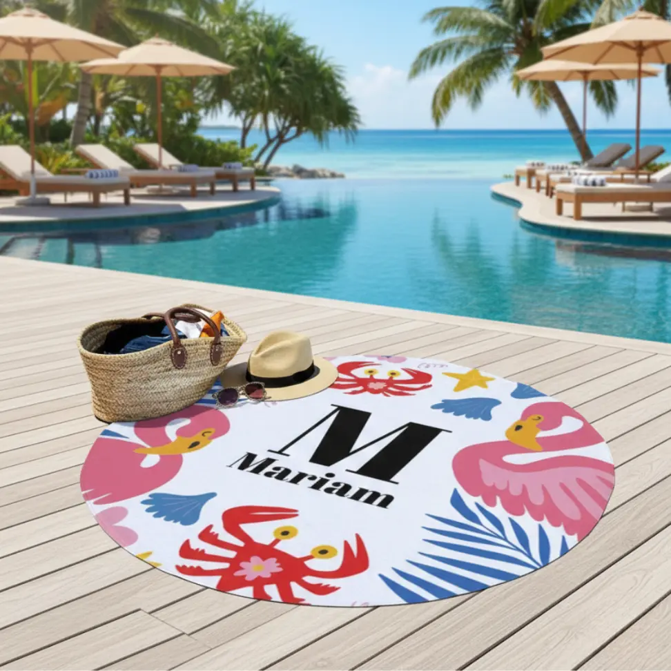 Toallas redondas personalizadas - Imagen 3