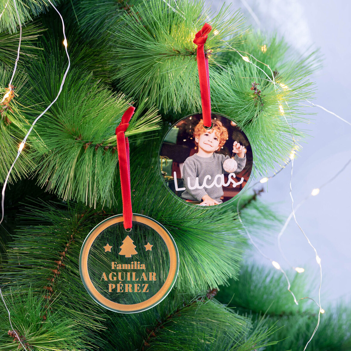 Adornos navideños personalizados de metacrilato - Imagen 4
