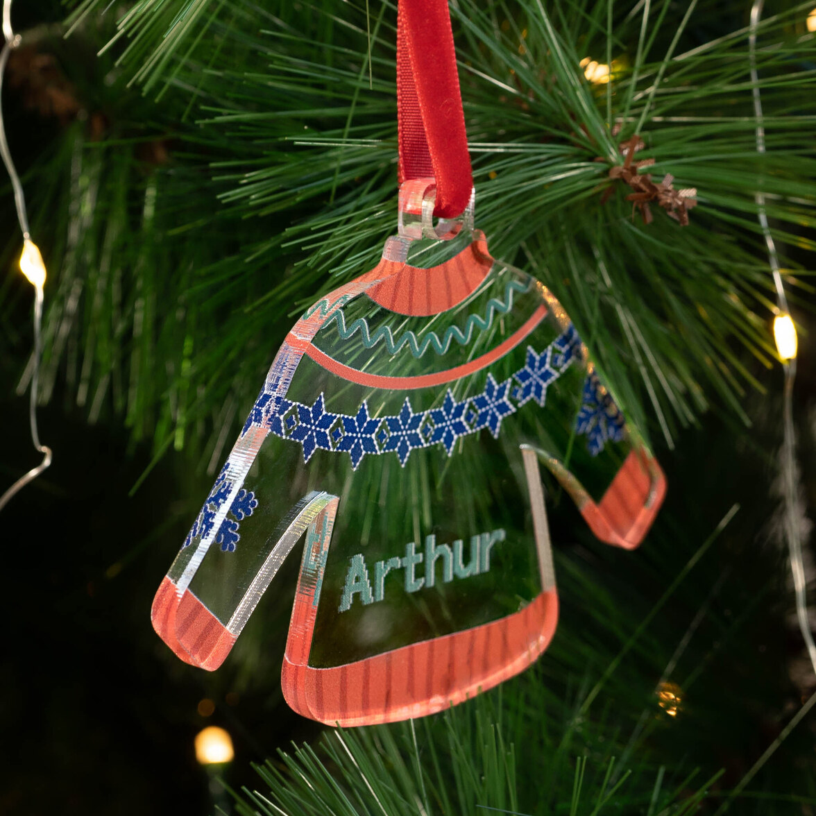 Adornos navideños personalizados de metacrilato - Imagen 24