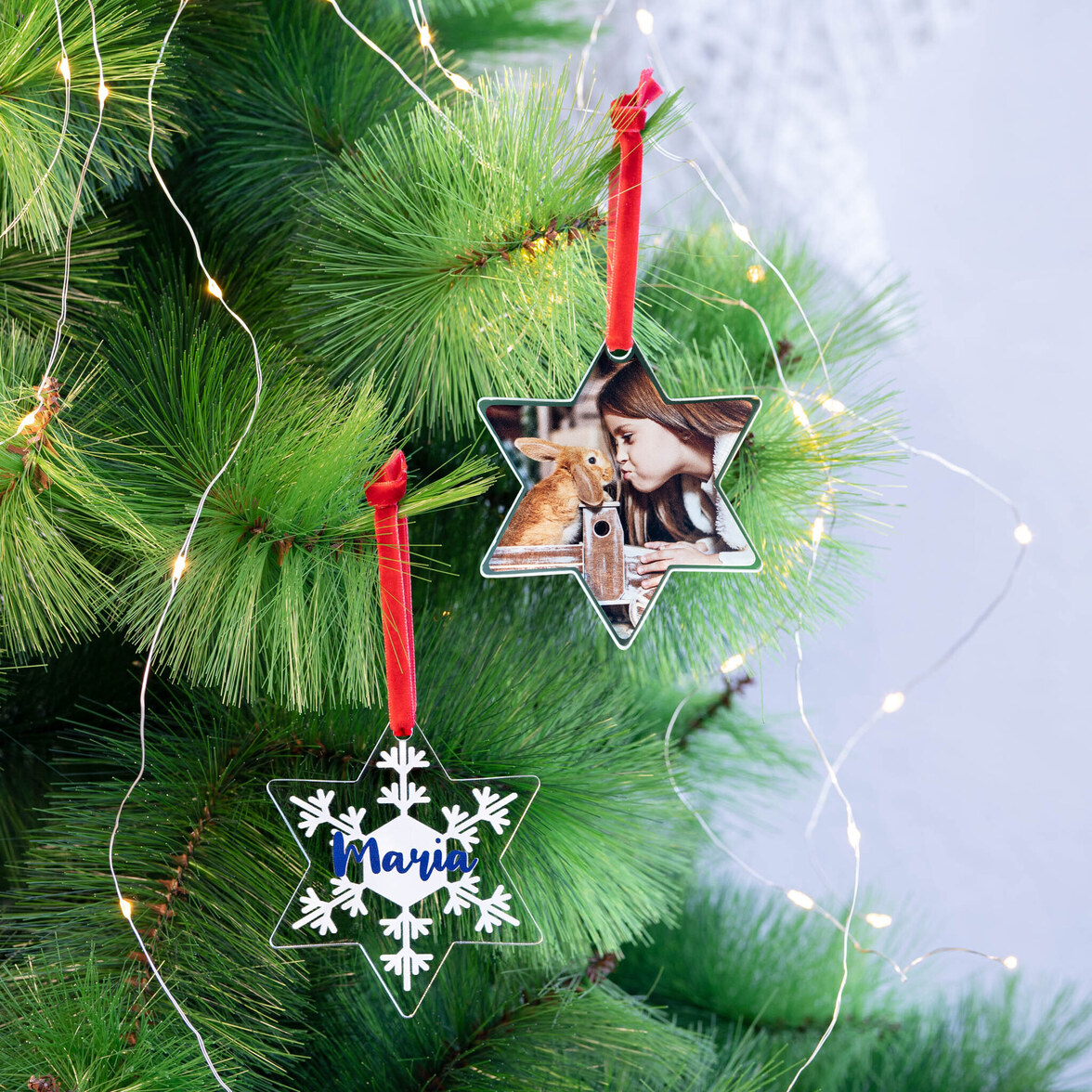 Adornos navideños personalizados de metacrilato - Imagen 9