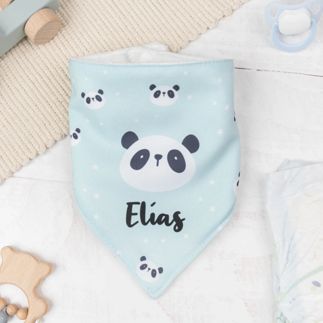 Babero bandana bebé personalizado - Imagen 2