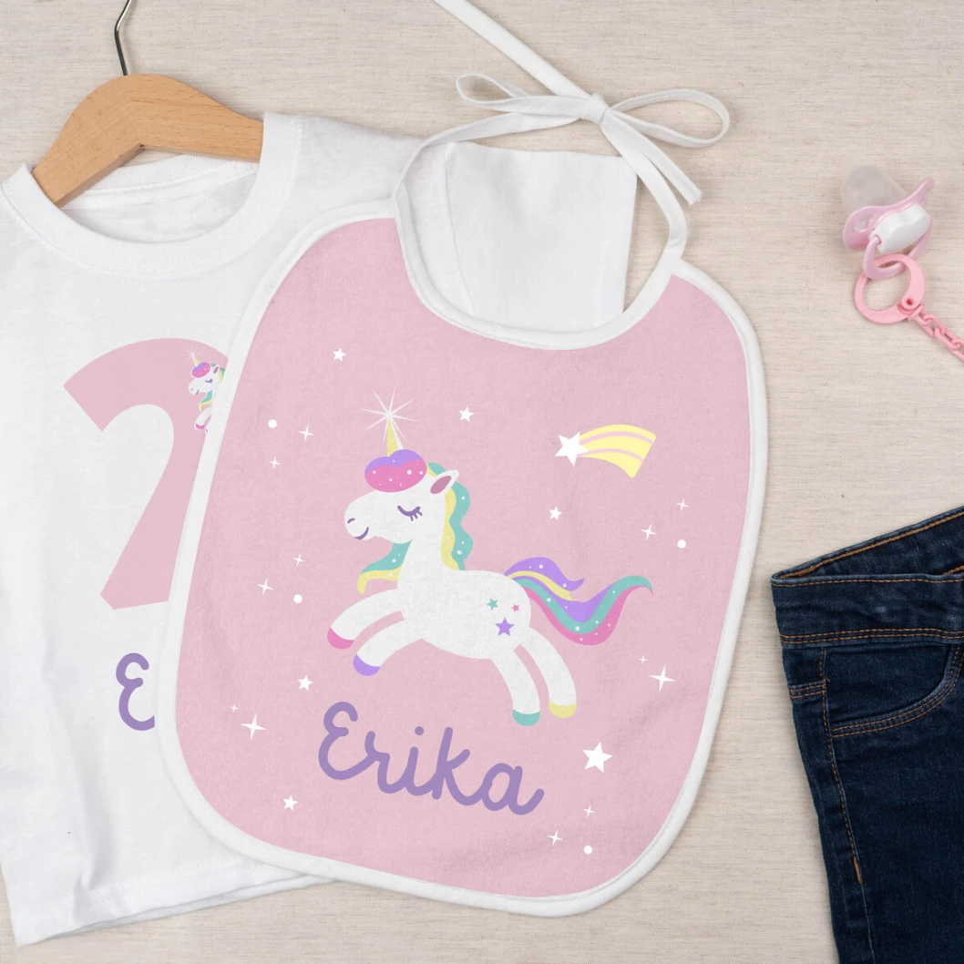 Babero bebé personalizado