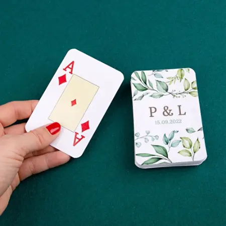 Baraja de cartas personalizada