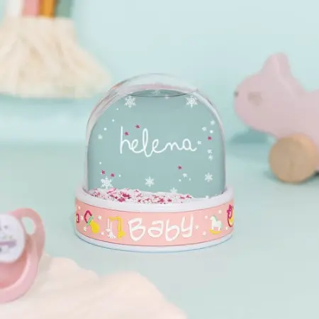 Bola de nieve Baby personalizada - Imagen 7