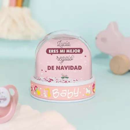 Bola de nieve Baby personalizada - Imagen 3