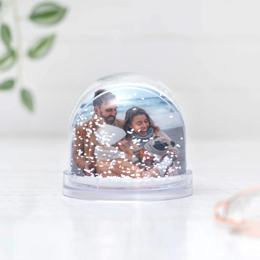 Bola de nieve esférica personalizada - Imagen 2