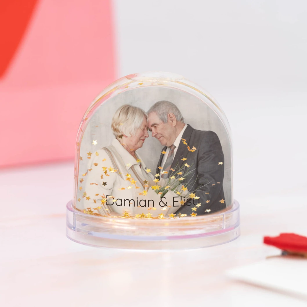 Bola de nieve esférica personalizada - Imagen 15
