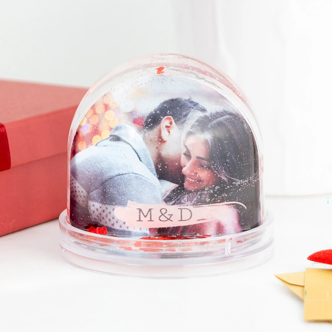 Bola de nieve esférica personalizada - Imagen 17