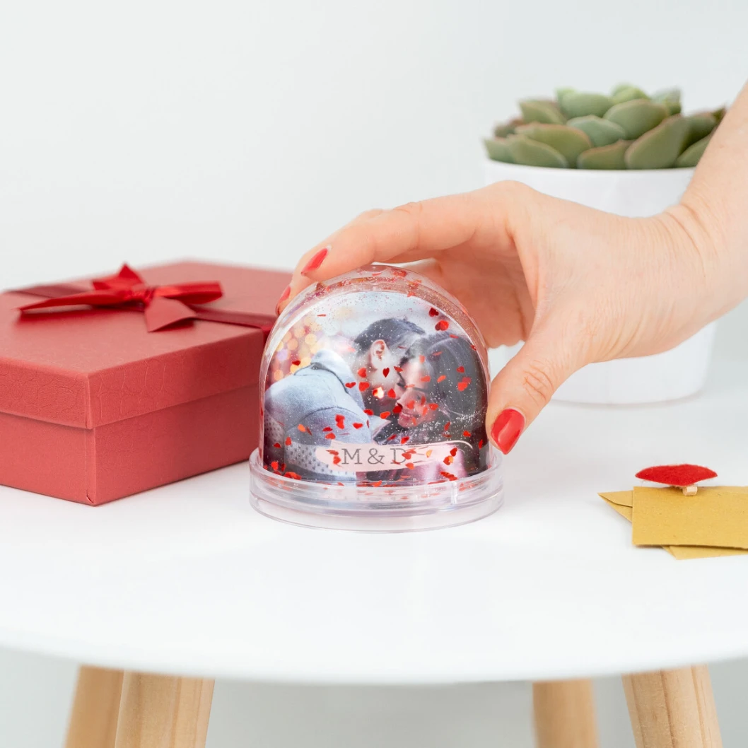 Bola de nieve esférica personalizada - Imagen 18