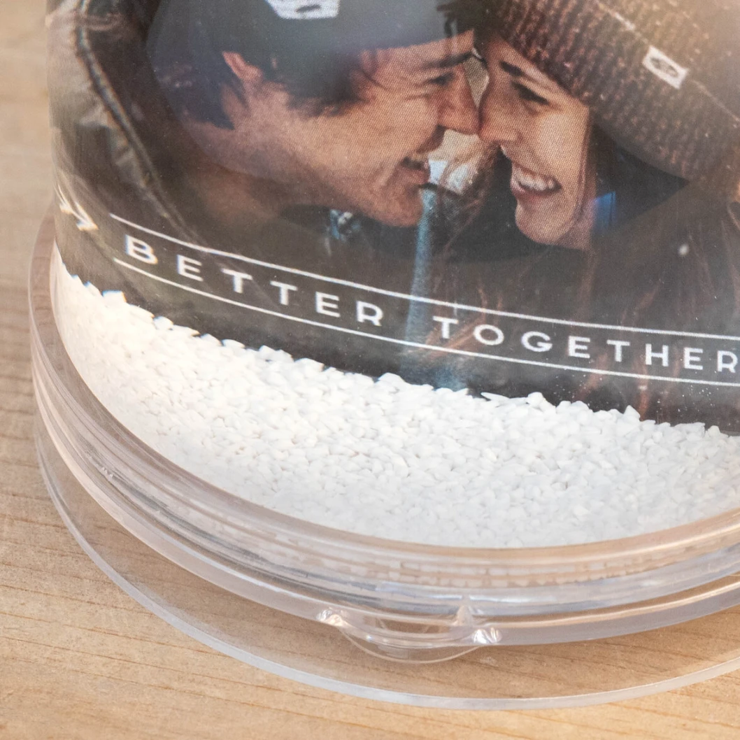 Bola de nieve esférica personalizada - Imagen 7