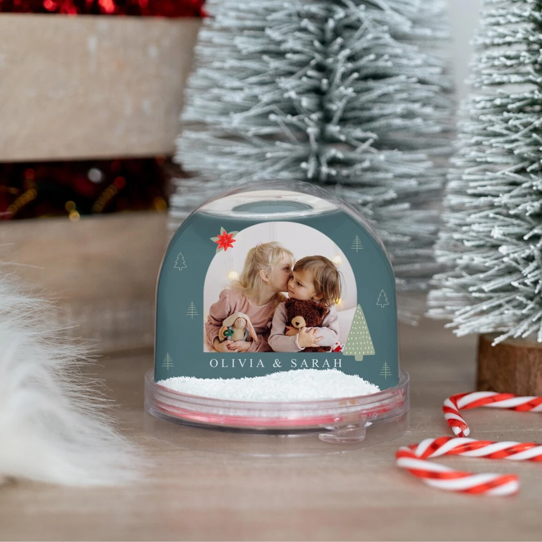 Bola de nieve esférica personalizada - Imagen 5