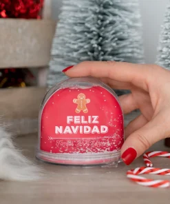 Bola de nieve esférica personalizada - Imagen 4