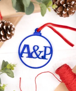 Bola de navidad de metacrilato con nombre personalizado - Imagen 8