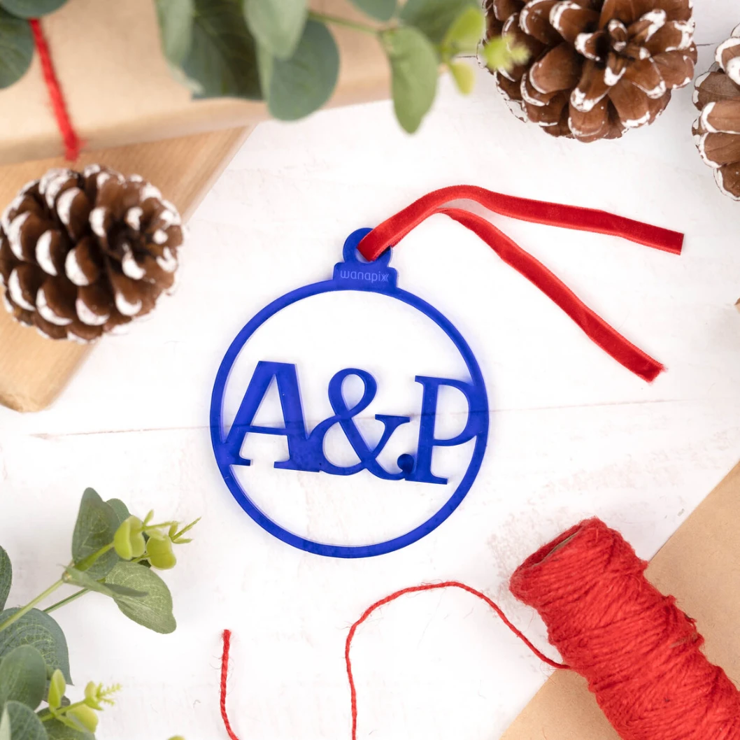 Bola de navidad de metacrilato con nombre personalizado - Imagen 8