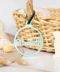 Bola de navidad de metacrilato con nombre personalizado - Imagen 5