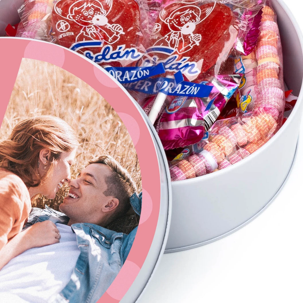 Caja de chuches y bombones personalizada - Imagen 8