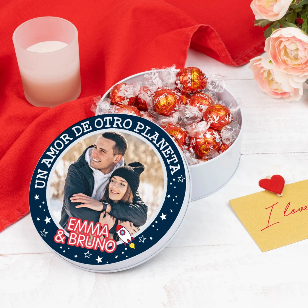 Caja de chuches y bombones personalizada - Imagen 7